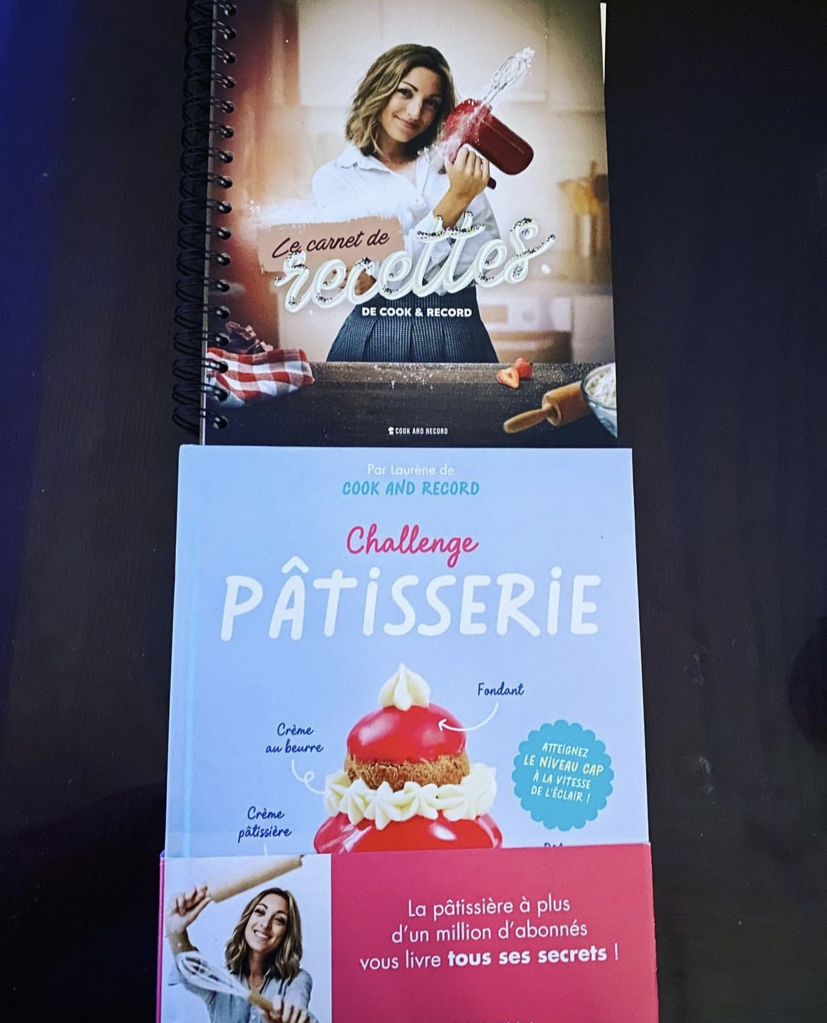 Livre Challenge pâtisserie - Cook&Record